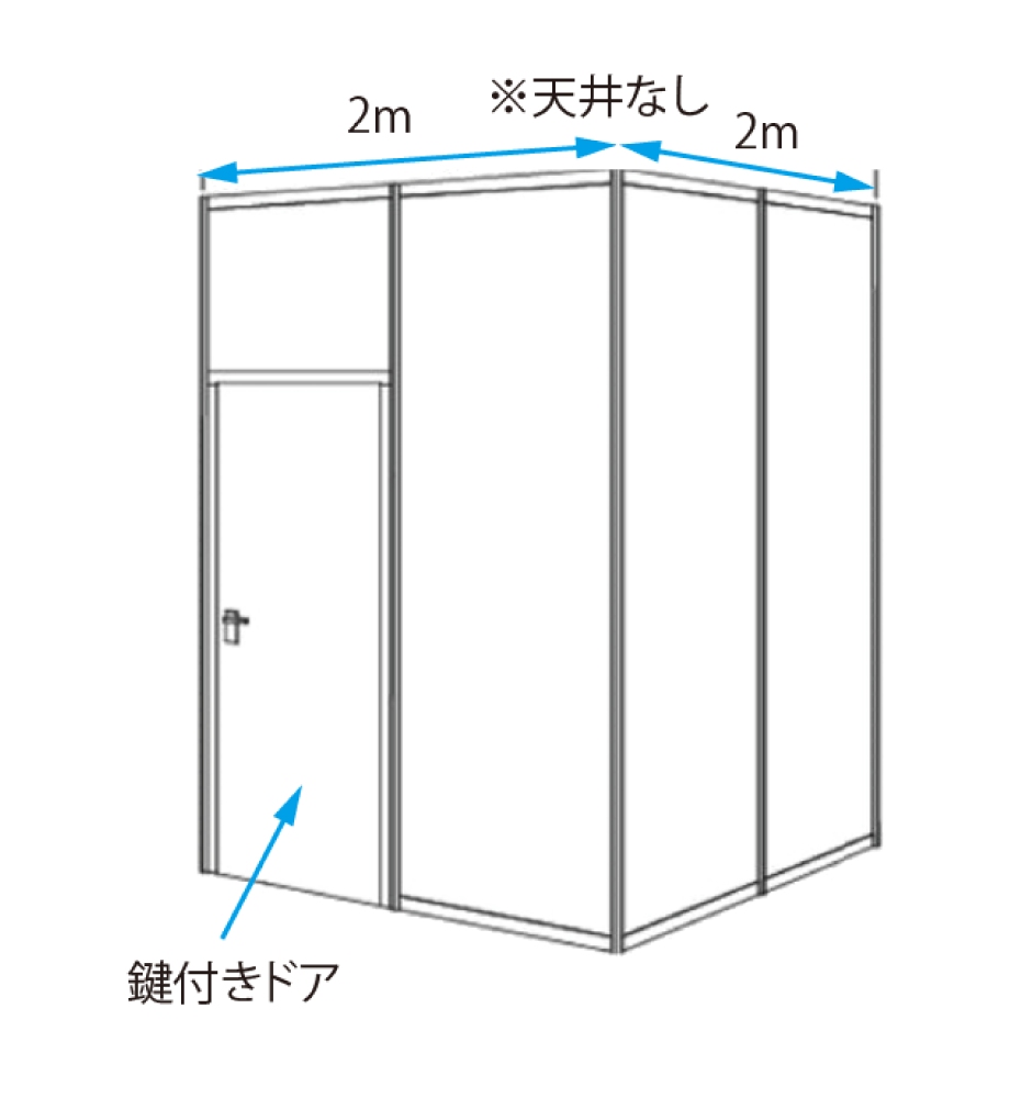 会場内ストックルーム図